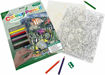 Picture of PENCIL COLOURING BY NUMBER - TROPICAL FISH